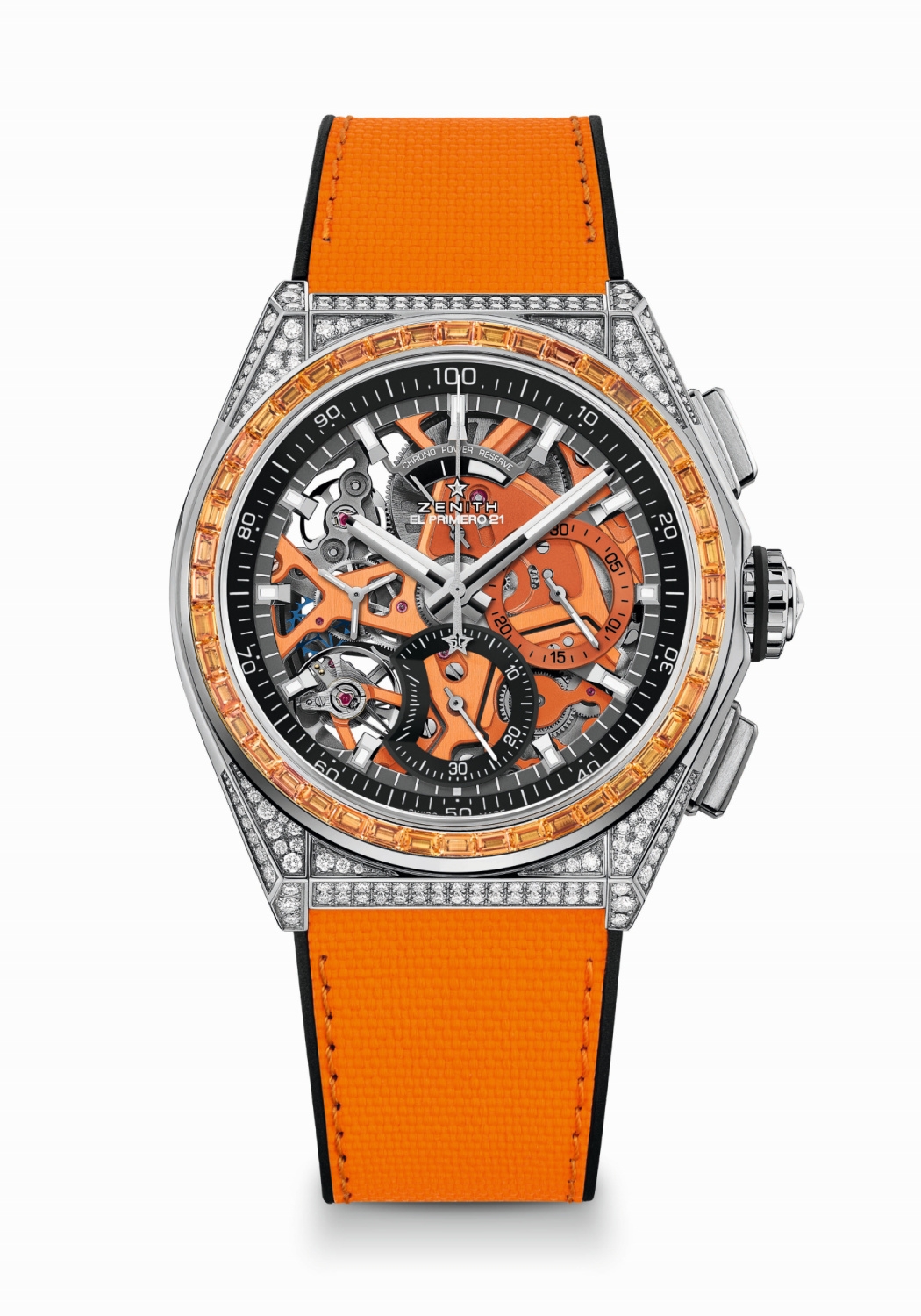Zenith 32.9005.9004/05.R944 : Defy El Primero 21 Spectrum - Orange