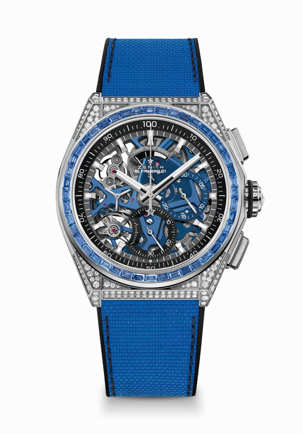 Zenith 32.9006.9004/06.R918 : Defy El Primero 21 Spectrum - Blue