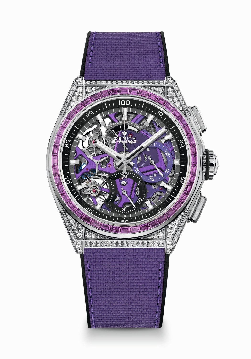 Zenith 32.9007.9004/07.R922 : Defy El Primero 21 Spectrum - Purple
