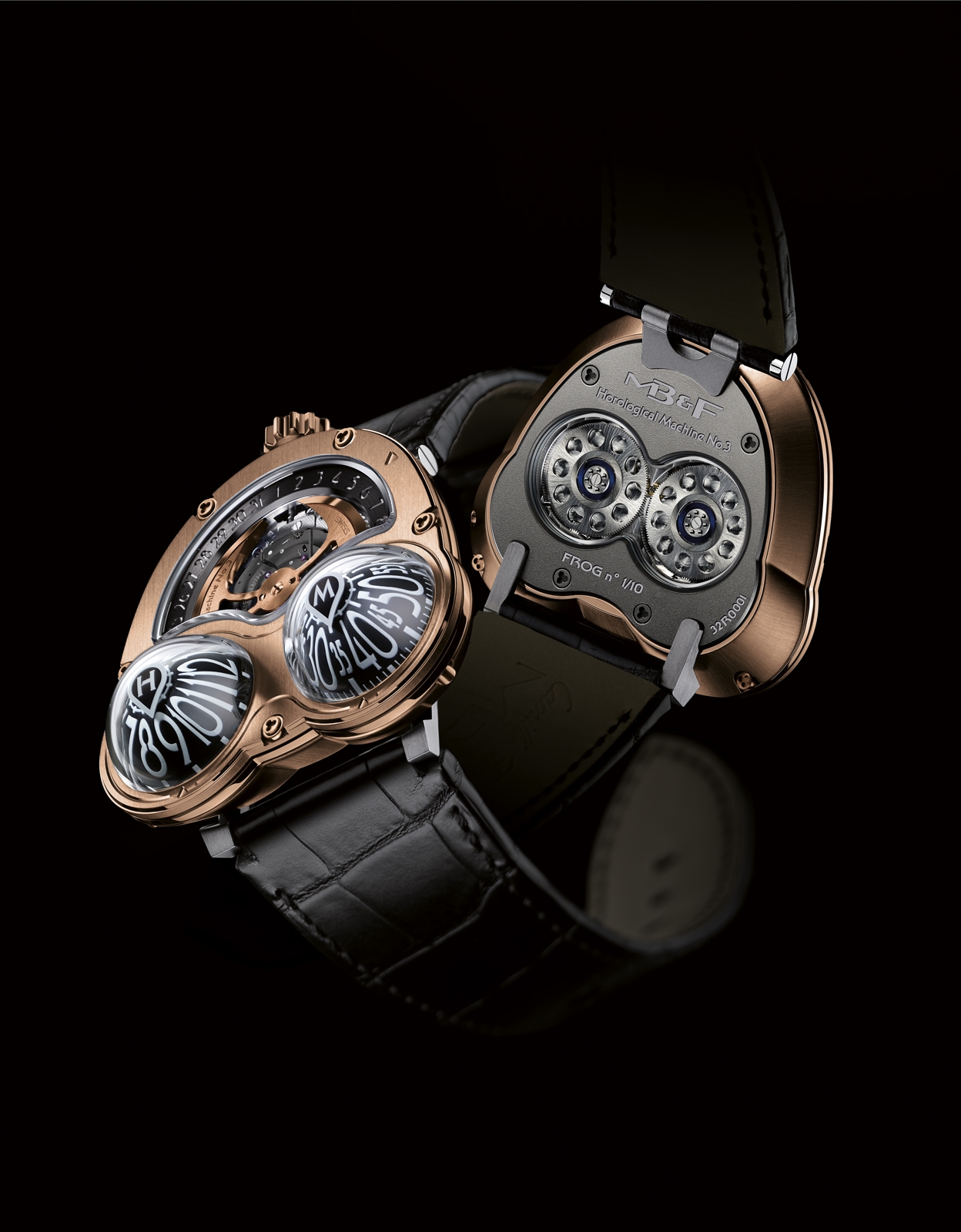 MB&F 32.RL.B : Horological Machine N°3 HM3 Fire Frog