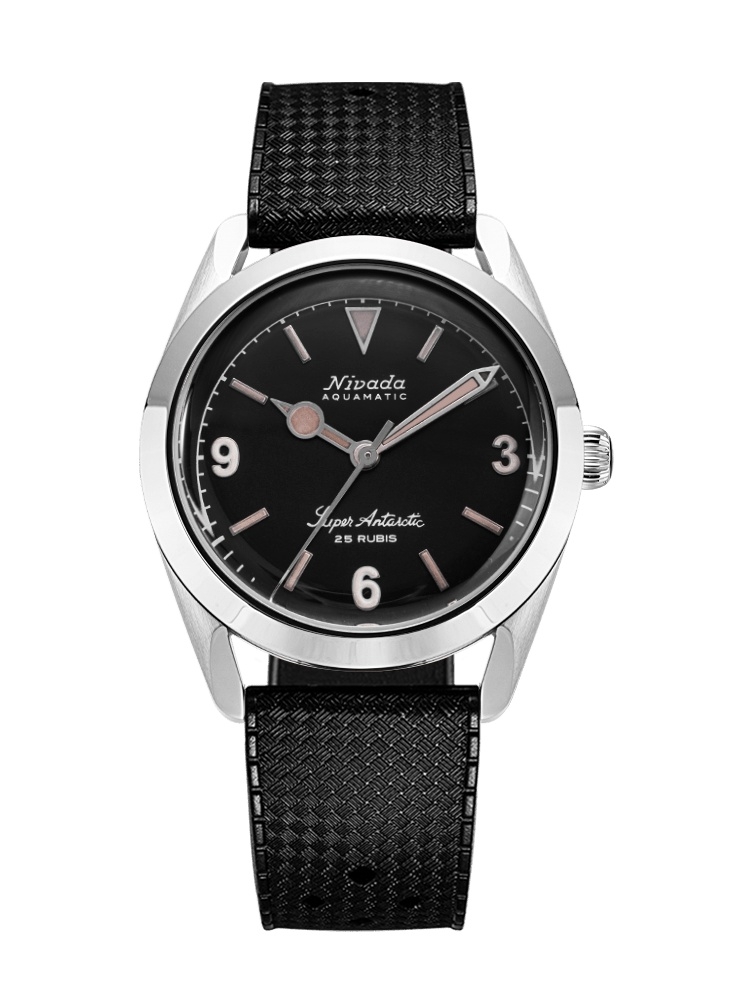 Nivada Grenchen 32032A01 : Super Antarctic 3.6.9. Black / Stainless Steel / Tropic