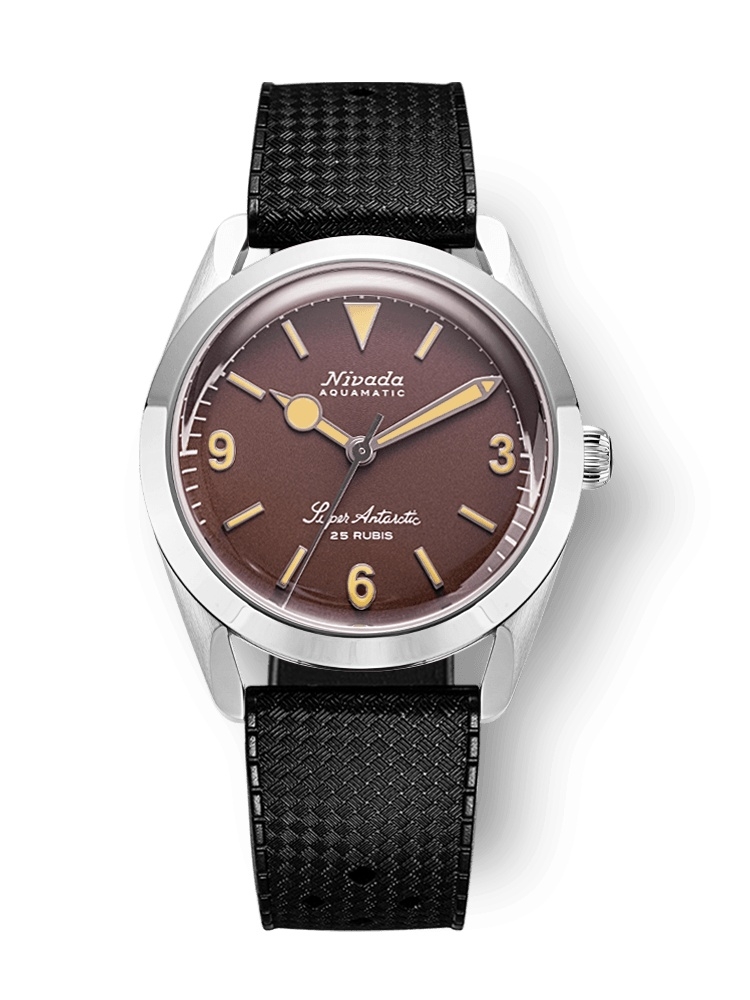 Nivada Grenchen 32041A01 : Super Antarctic 3.6.9. Brown - Beige Luminous / Stainless Steel / Tropic