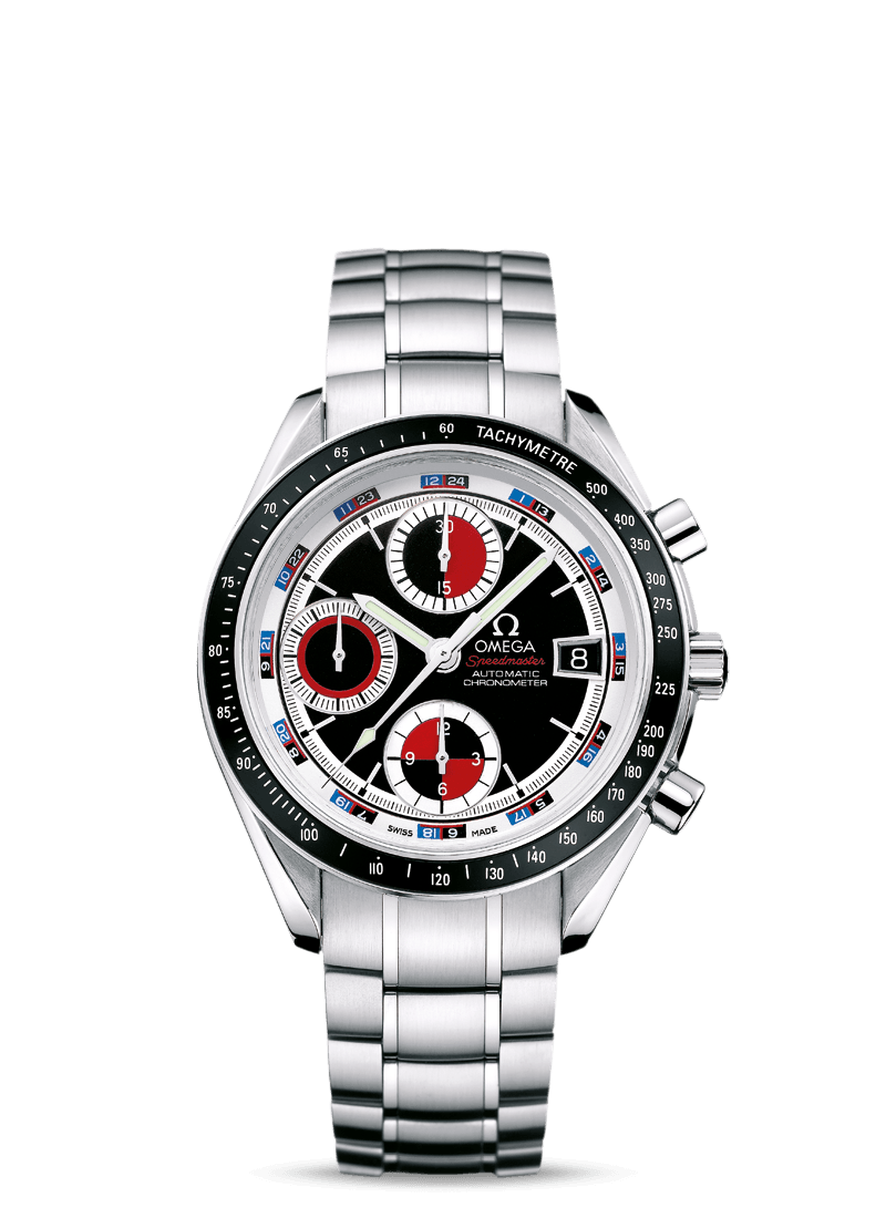 Omega 3210.52.00 : Speedmaster Date 40 Stainless Steel / Casino / Bracelet