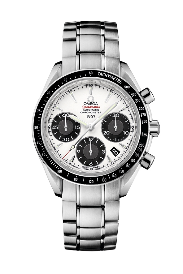 Omega 323.30.40.40.02.001 : Speedmaster Date 40 Stainless Steel / Panda / Bracelet / 1957 Japan
