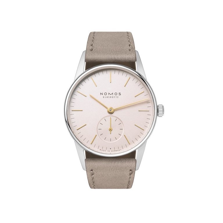 Nomos Glashütte 325 : Orion 33 Rose / Open Case Back