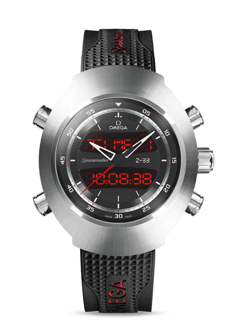 Omega 325.92.43.79.01.001 : Spacemaster Z-33 Titanium / Black / Rubber