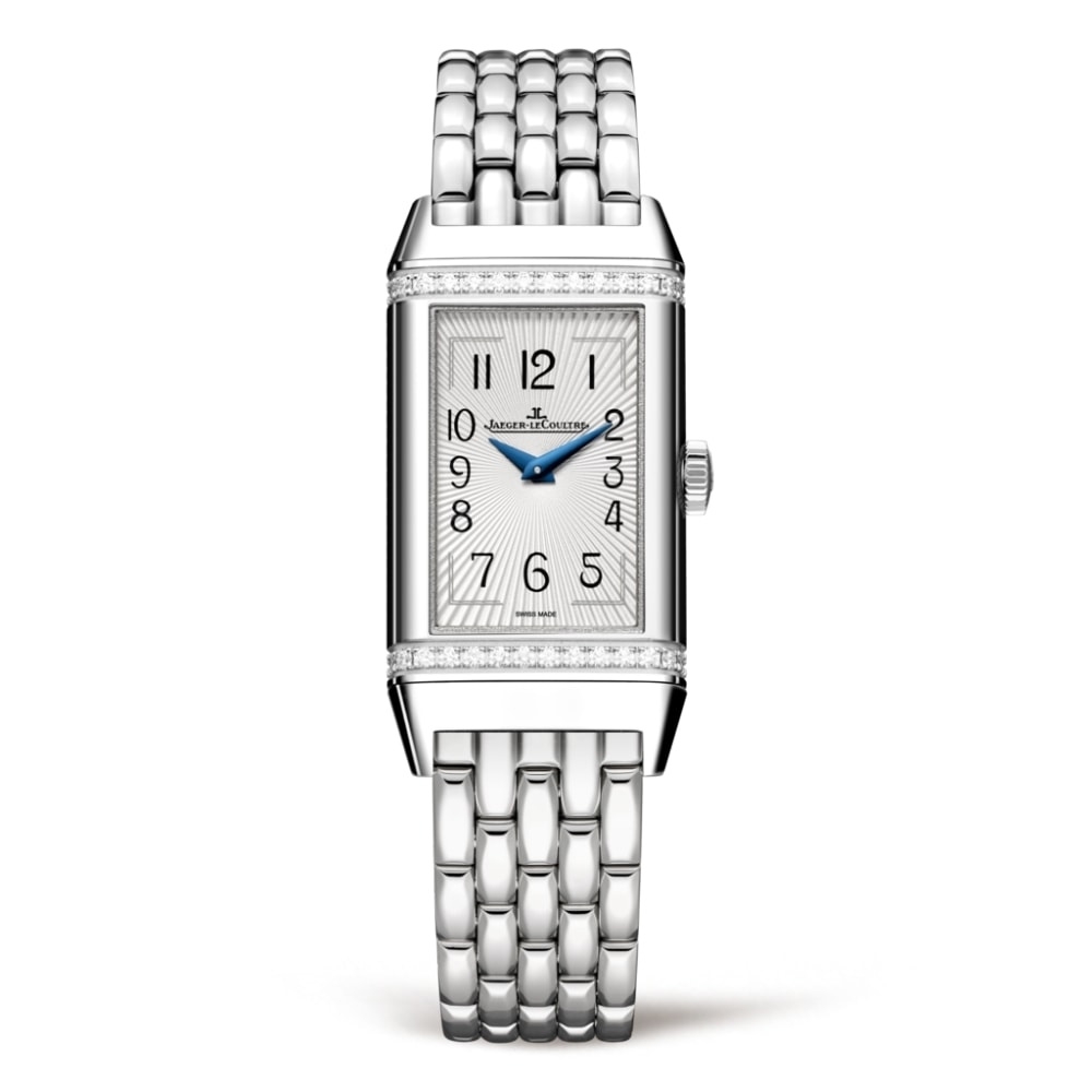 Jaeger-LeCoultre 3288120 : Reverso One Stainless Steel / Diamond / White / Bracelet