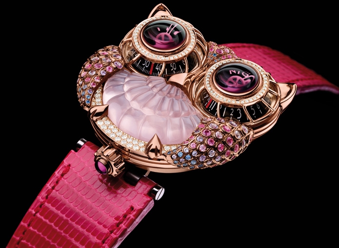 MB&F 33.RQTL.B : Horological Machine N°3 JWLRYMACHINE Pink