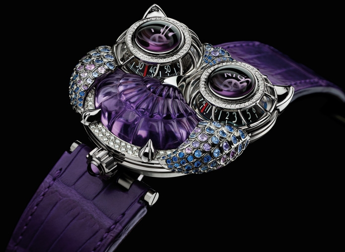 MB&F 33.WATL.B : Horological Machine N°3 JWLRYMACHINE Purple