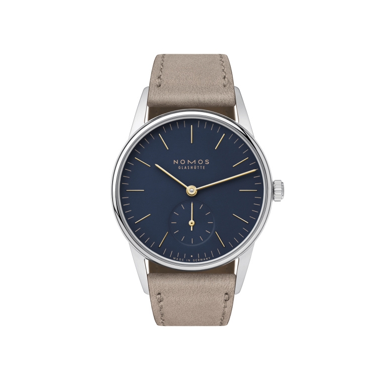 Nomos Glashütte 330 : Orion 33 Midnight Blue / Closed Case Back