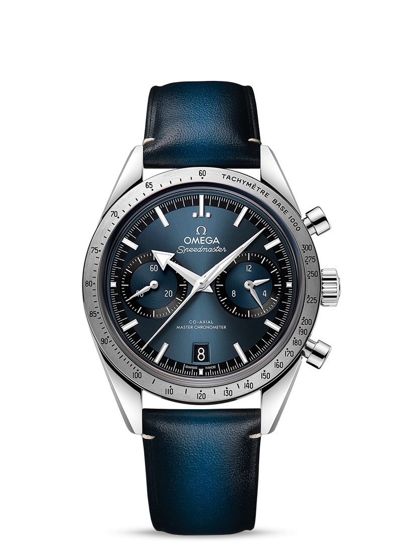 Omega 332.12.41.51.03.001 : Speedmaster 57 Master Chronometer 40.5 Stainless Steel / Blue