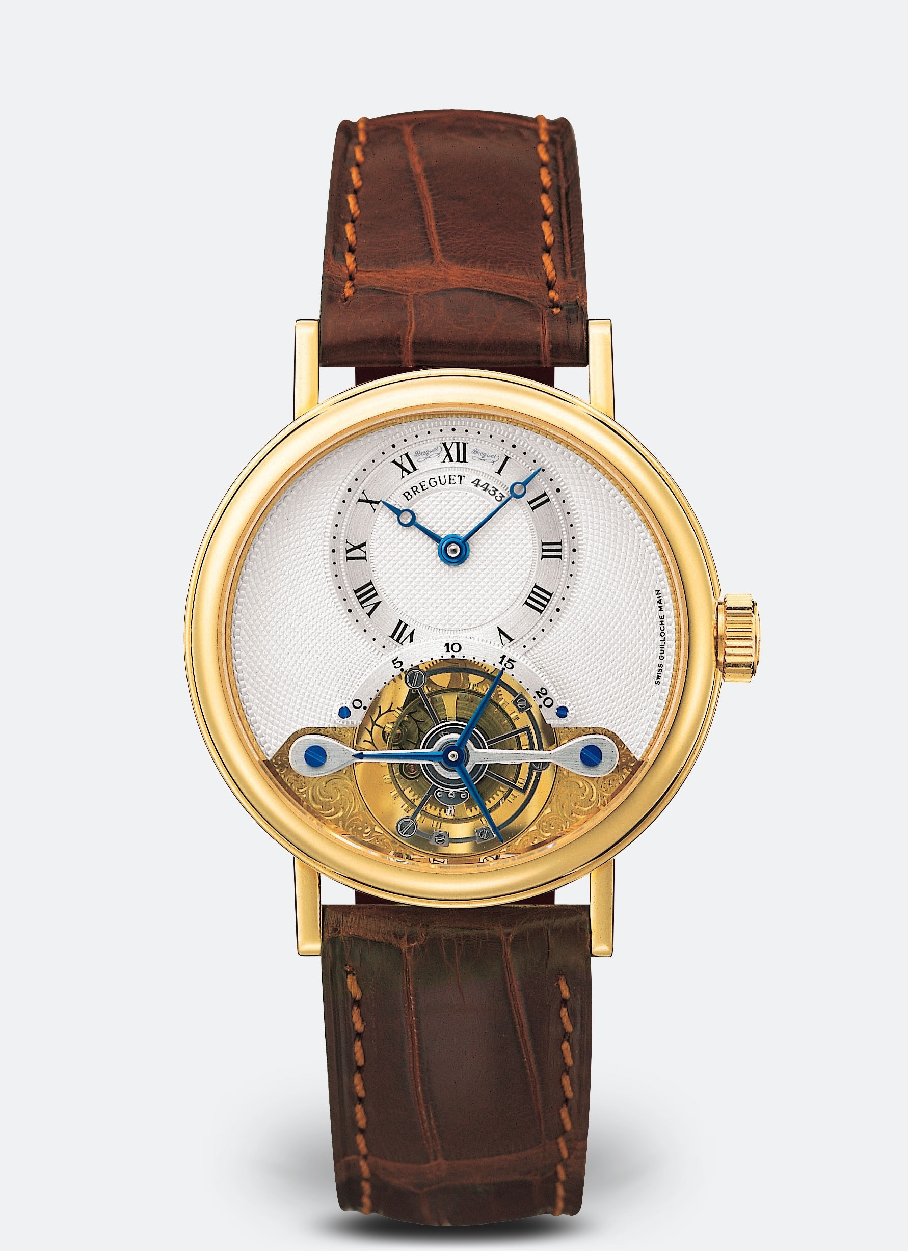 Breguet 3357BA/12/986 : Tourbillon 3357 Yellow Gold / Silver