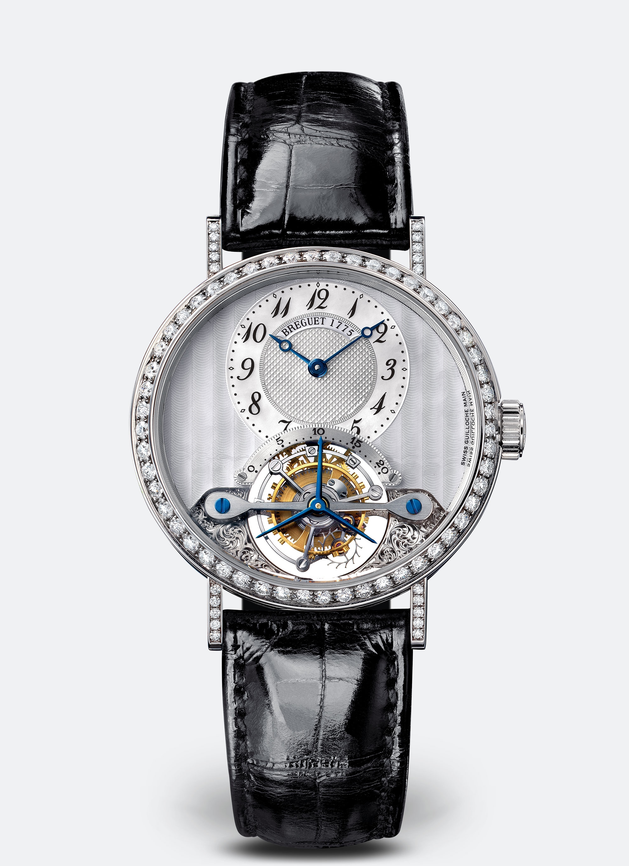 Breguet 3358BB/52/986/DD00 : Tourbillon 3358 White Gold - Diamond / MOP