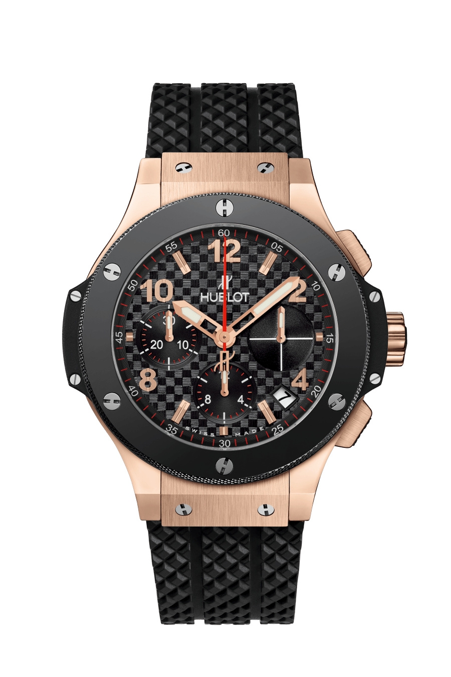 Hublot 341.PB.131.RX : Big Bang Original 41 Red Gold  - Ceramic / Black / Rubber