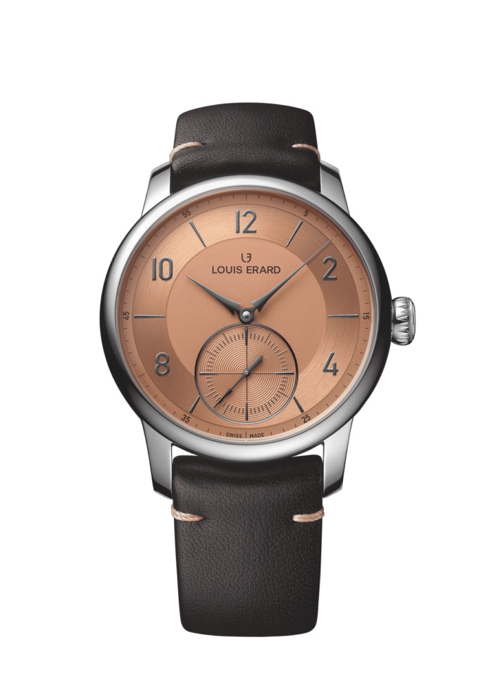 Louis Erard 34238AA07.BVA26 : Excellence Petite Seconde 39 Terracotta