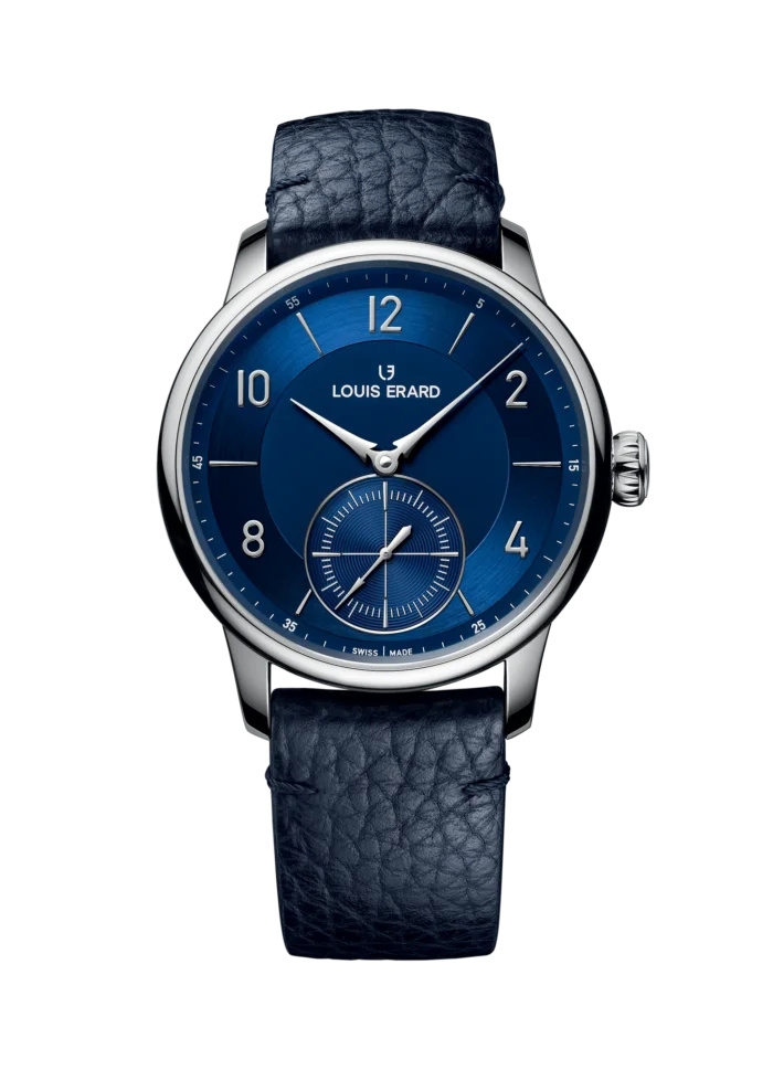 Louis Erard 34248AA05.BVA134 : Excellence Petite Seconde 39 Stainless Steel / Blue Nuit