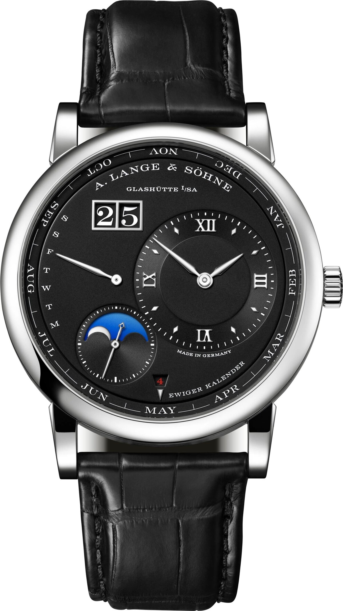 A. Lange & Söhne 345.036 E : Lange 1 Perpetual Calendar Platinum / Black