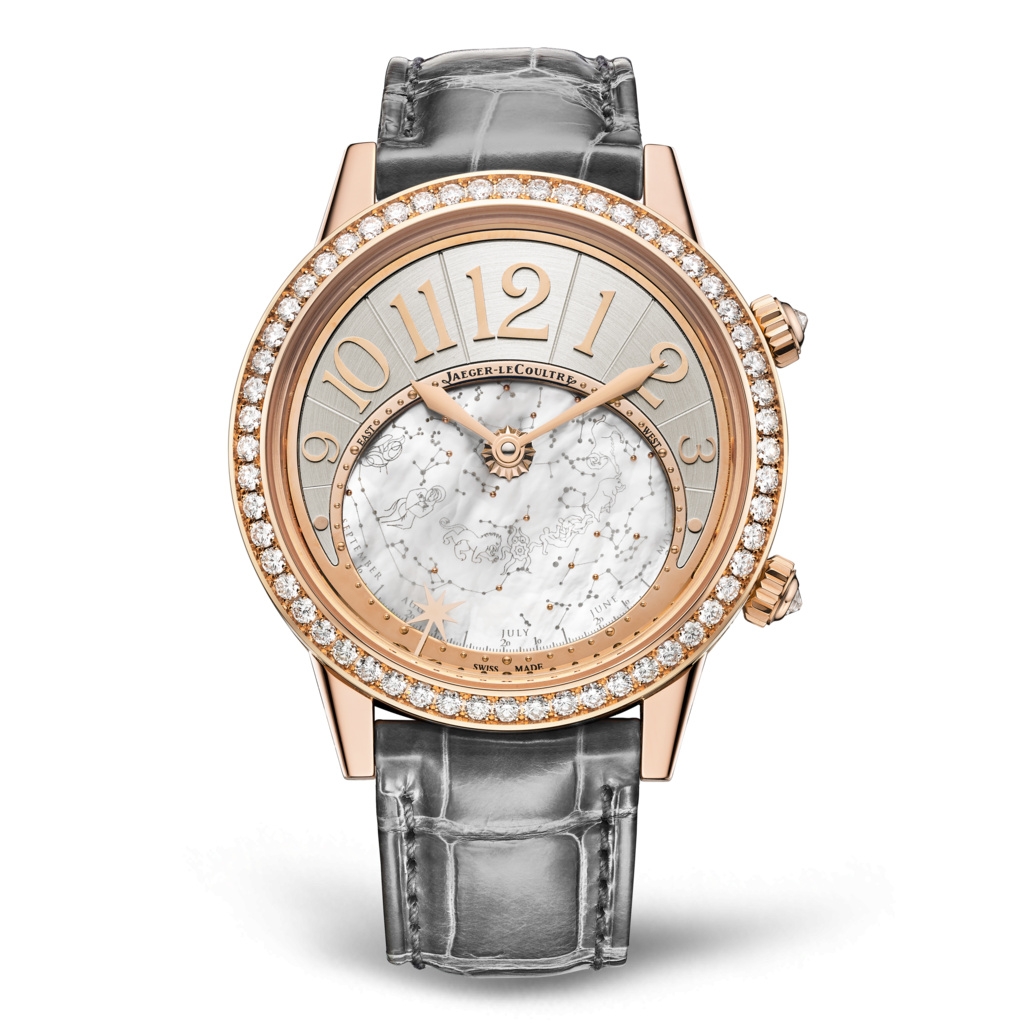 Jaeger-LeCoultre 3482520 : Rendez-Vous Celestial Pink Gold - Diamond / Grey / Alligator