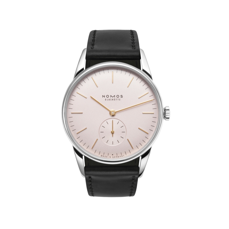 Nomos Glashütte 352 : Orion 35 Rose / Open Case Back