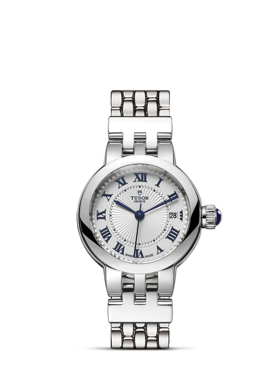 Tudor 35200-0001 : Clair de Rose 26 Stainless Steel / Silver-Roman/ Bracelet