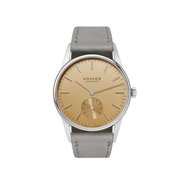 Nomos Glashütte 358 : Orion 33 Gold / Closed Case Back