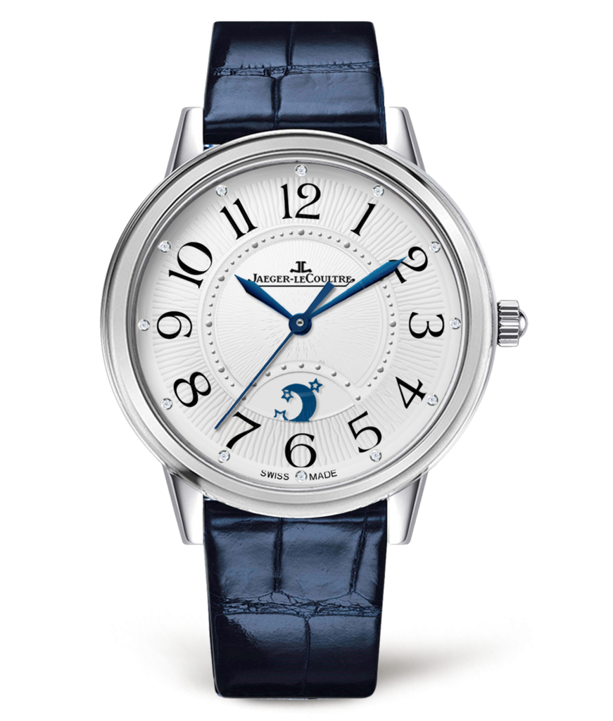 Jaeger-LeCoultre 3618490 : Rendez-Vous Night & Day Large Stainless Steel / Silver / Alligator