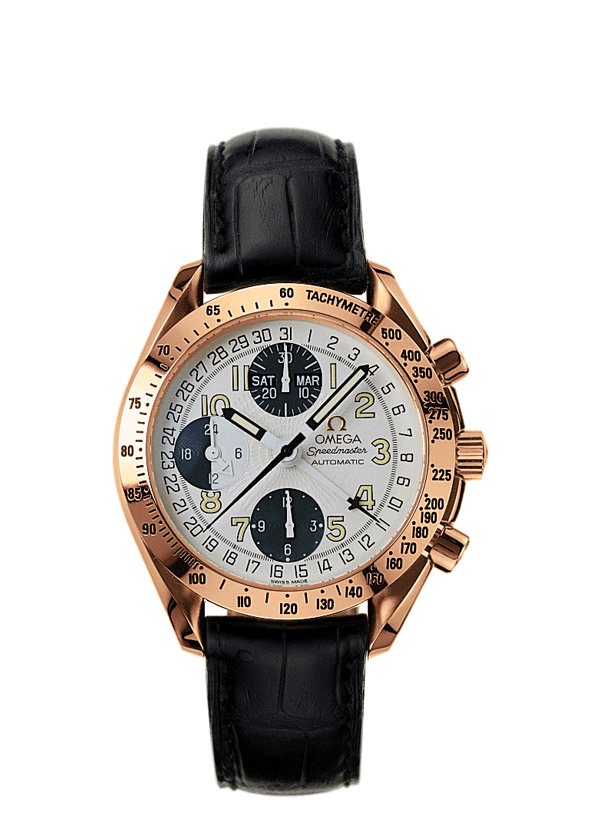 Omega 3623.33.01 : Speedmaster Date 39 Red Gold / Panda