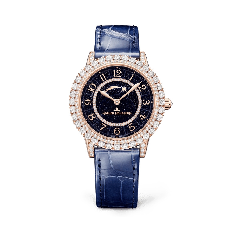 Jaeger-LeCoultre 364247J : Rendez-Vous Dazzling Shooting Star Pink Gold - Diamond / Blue Aventurine