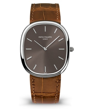 Patek Philippe 3738/100G-012 : Golden Ellipse 3738 White Gold / Grey