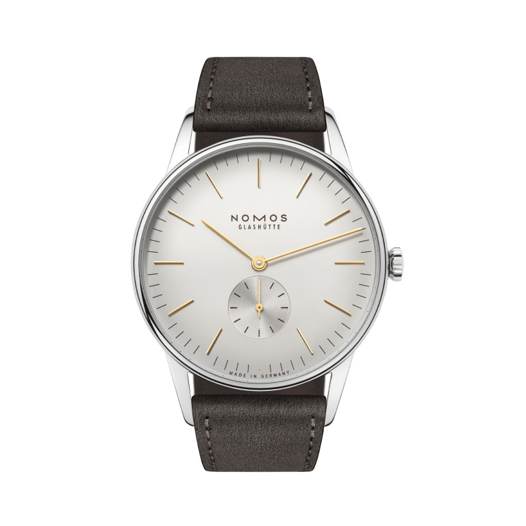 Nomos Glashütte 378 : Orion 38 Silver / Closed Case Back