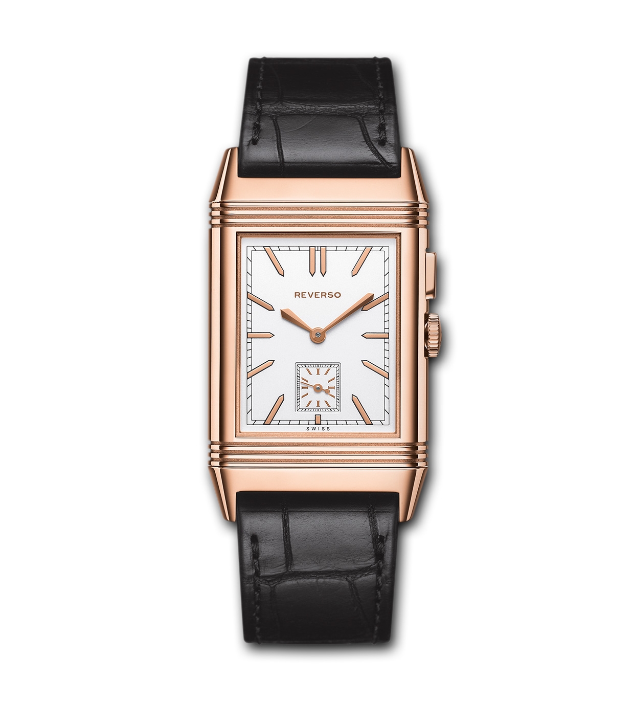 Jaeger-LeCoultre 3782520 : Grande Reverso Ultra Thin Duoface Pink Gold