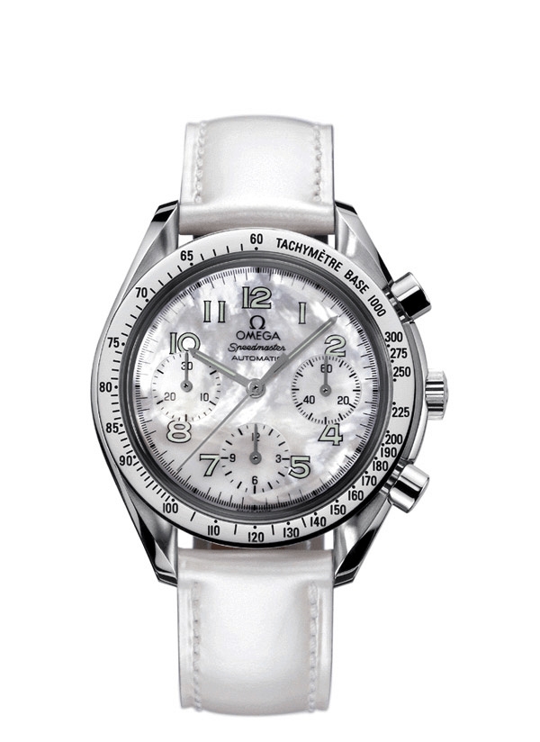 Omega 3802.70.56 : Speedmaster Reduced Ladies Stainless Steel / Pink MOP