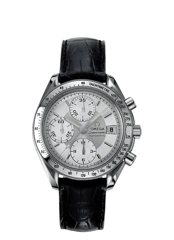 Omega 3813.30.11 : Speedmaster Date 39 Stainless Steel / Silver