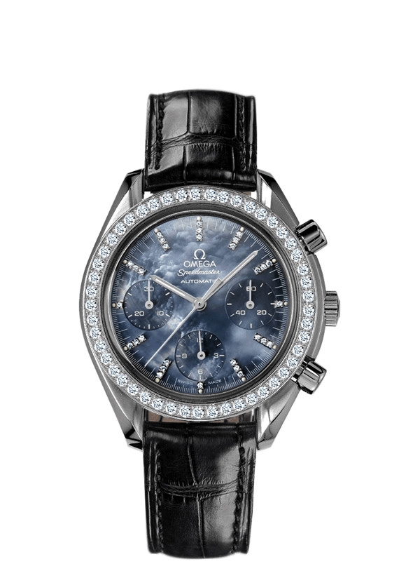 Omega 3815.76.31 : Speedmaster Reduced Ladies Stainless Steel / Diamond / MOP
