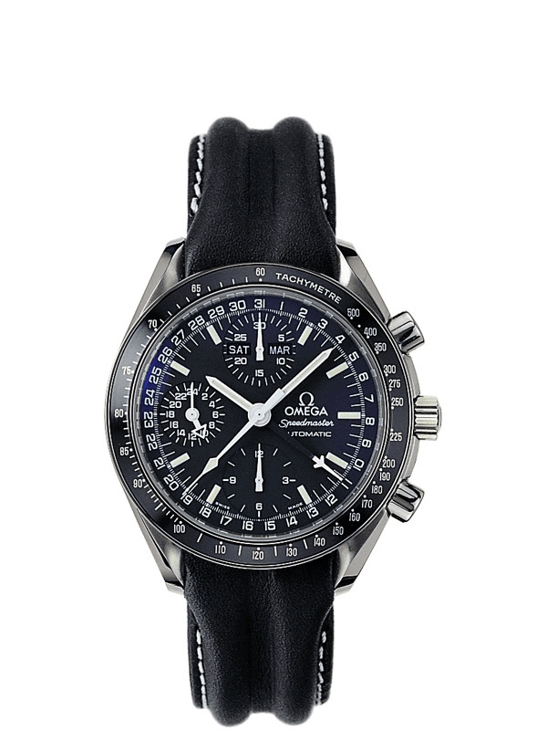Omega 3820.50.26 : Speedmaster Day-Date 39 Stainless Steel / Black