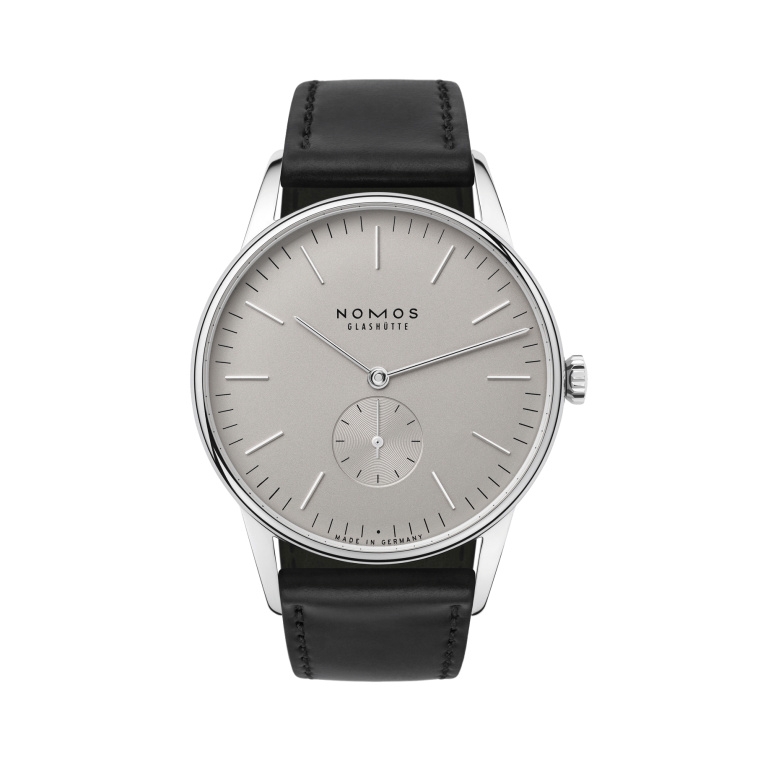 Nomos Glashütte 383 : Orion 38 Gray / Open Case Back