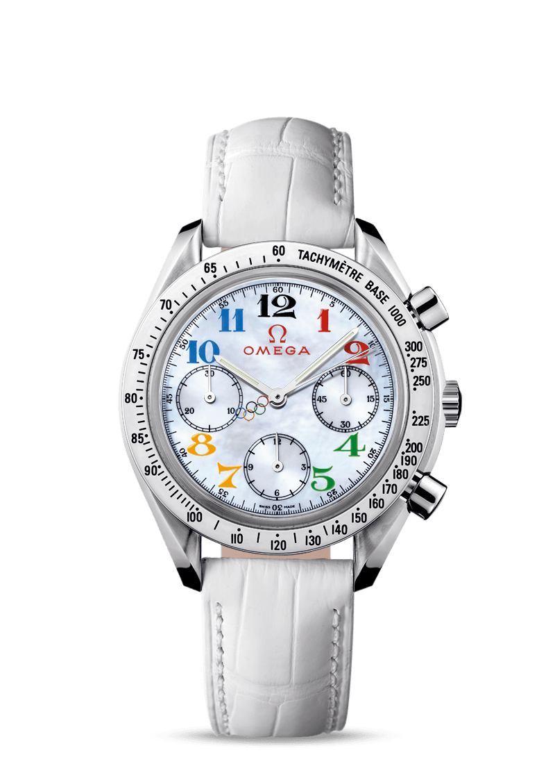 Omega 3836.70.36 : Speedmaster Reduced Stainless Steel / MOP / Olympic Collection