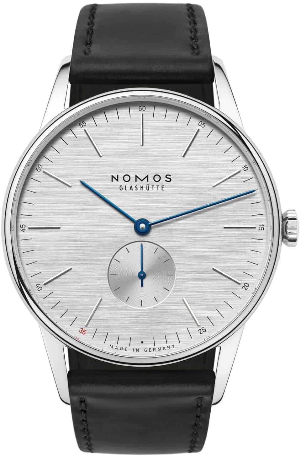 Nomos Glashütte 384.S7 : Orion 38 Silvercut for L'Oro