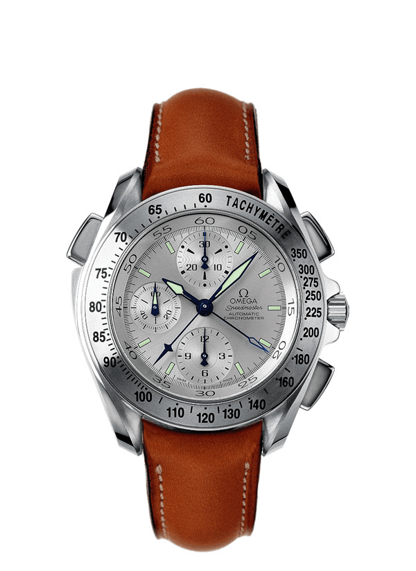 Omega 3840.30.32 : Speedmaster Split-Seconds Stainless Steel / Silver / Strap