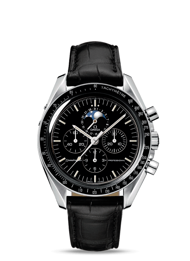 Omega 3876.50.31 : Speedmaster Professional Moonphase / Strap