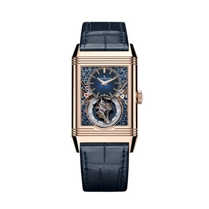 Jaeger-LeCoultre 39424E1 : Reverso Hybris Artistica Calibre 179 Pink Gold