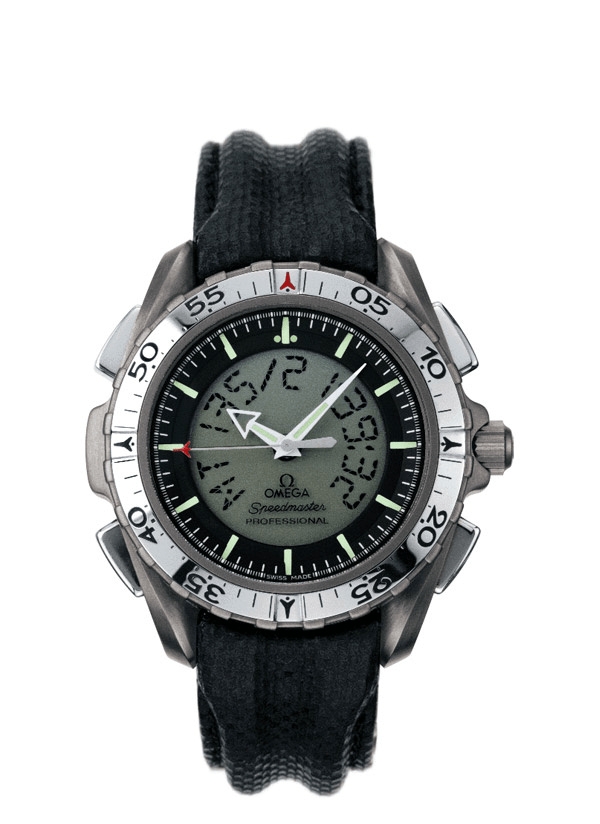 Omega 3990.50.36 : Speedmaster X-33 Titanium / Black Kevlar - Folding Clasp