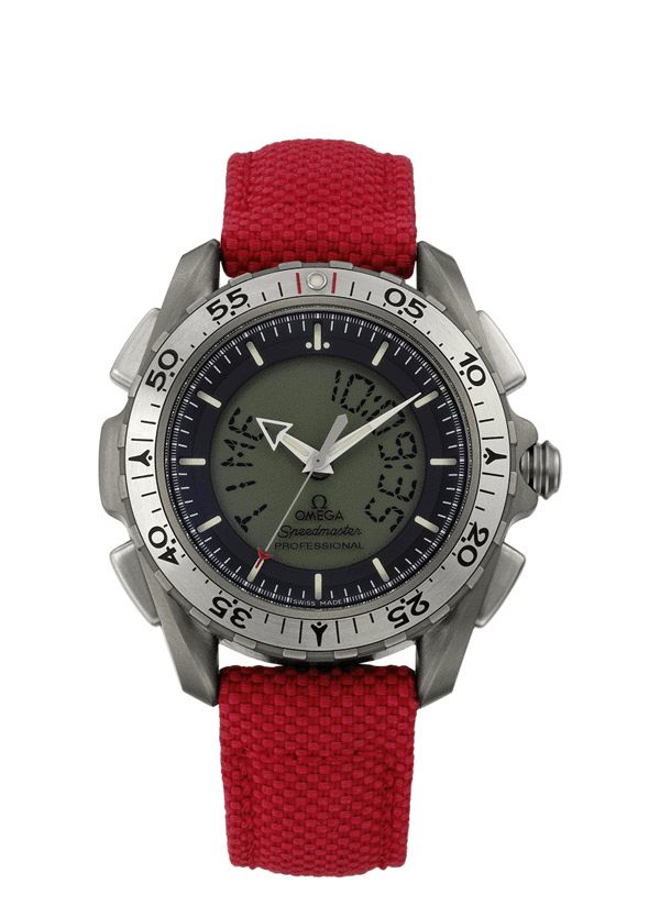 Omega 3991.50.41 : Speedmaster X-33 Titanium / Red Kevlar / 2nd Gen