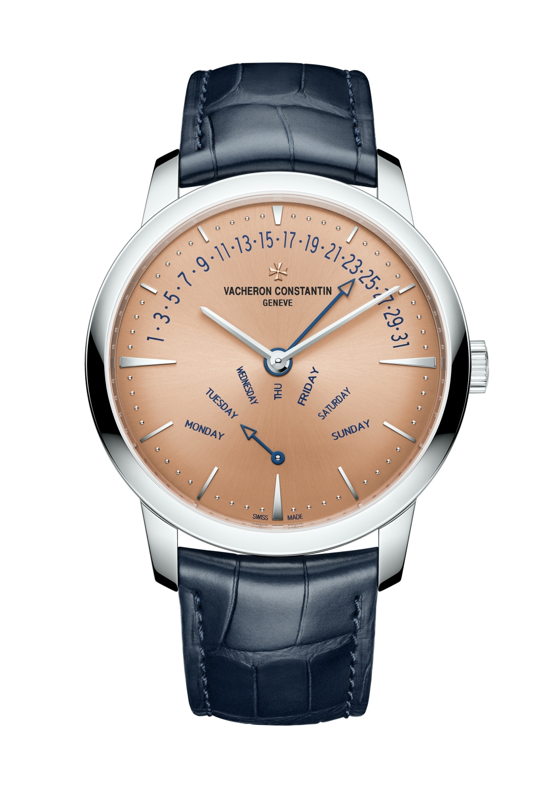 Vacheron Constantin 4000U/000P-H003 : Patrimony Retrograde Day-Date Platinum / Salmon