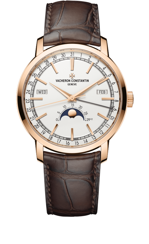 Vacheron Constantin 4010T/000R-B344 : Traditionnelle Complete Calendar Pink Gold / Silver