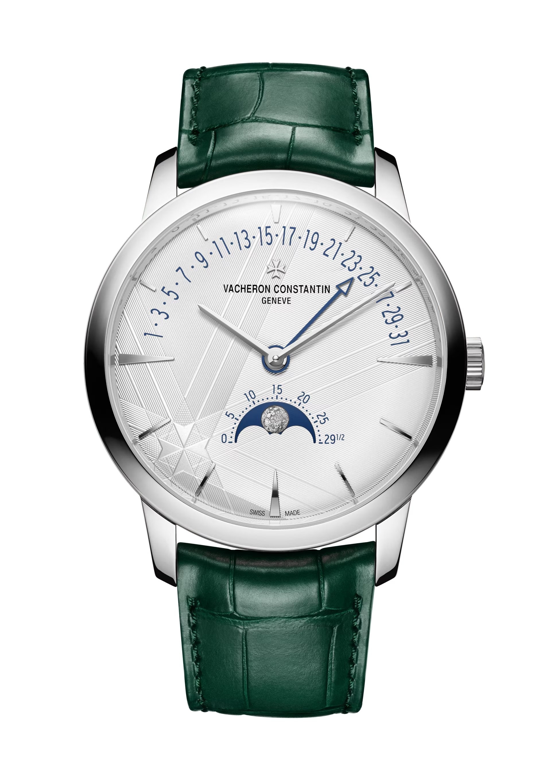 Vacheron Constantin 4010U/000G-H057 : Patrimony Moon Phase and Retrograde Date White Gold / 270th Anniversary
