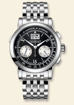 A. Lange & Söhne 403.435 : Datograph Platinum / Black / Bracelet