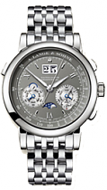 A. Lange & Söhne 410.430 : Datograph Perpetual White Gold / Grey / Bracelet