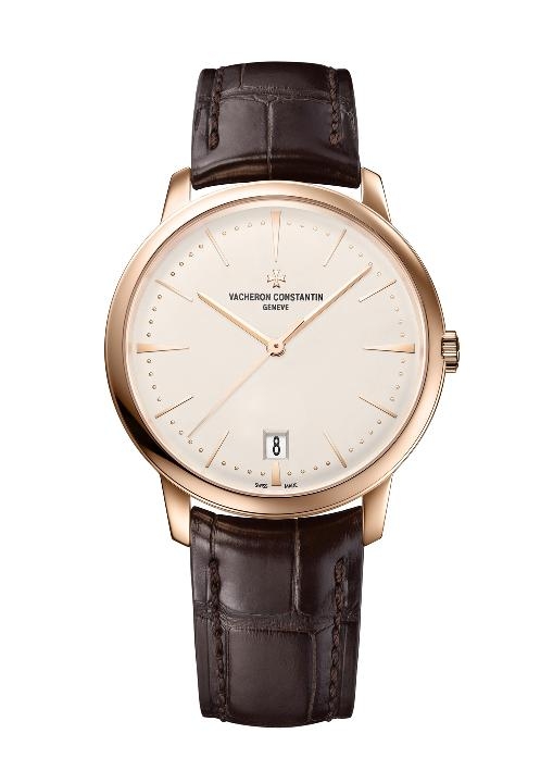 Vacheron Constantin 4100U/000R-B180 : Patrimony 36mm Self-Winding Pink Gold / Silver