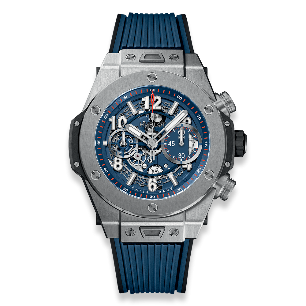 Hublot 411.NX.5179.RX : Big Bang Unico 45 Titanium / Blue